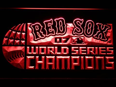 Boston Red Sox 2007 Champion Logo LED Neon Sign